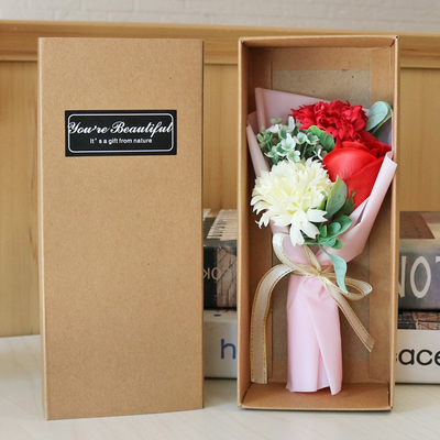 Goede prijs. Zeepbloemen cadeau, romantische simulatie boeket, rozen boeket, Valentijnsdag cadeau voor vriendin, op voorraad online