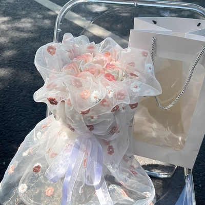 Goede prijs. Xiaoxiangfeng rozenboeket, kunstbloemenzeep, bewaard bloemen eindproduct, high-end verjaardagscadeau online