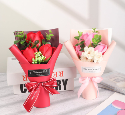 Creatieve geschenk simulatie Roos bundel zeep bloem