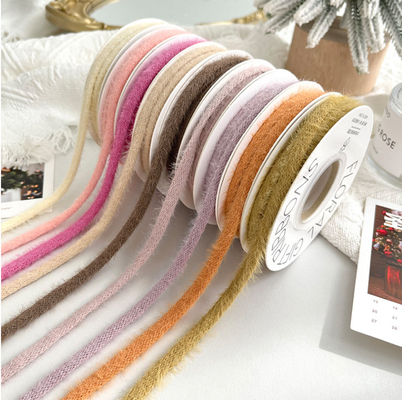 Goede prijs. Milieuvriendelijke Pluche Holle Lint Bloemenboeket Handgemaakte Kerstmis Bloemige DIY Cadeau Zak Taart Bindbanden online