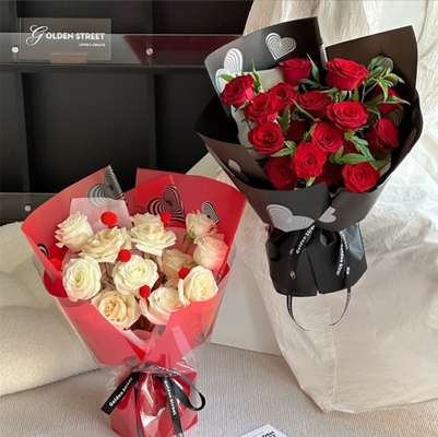 Goede prijs. Bloemistwikkel- en boeketverpakkingspapier voor bloemenwinkel bloemkunst neon Croti Liefde Roos online
