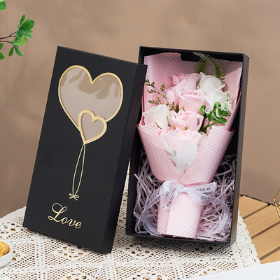Goede prijs. Groothandel imitatie rozen zeep boeketten, creatieve kleine cadeautjes voor Moedersdag, Valentijnsdag en kerstcadeautjes, grensoverschrijdend online