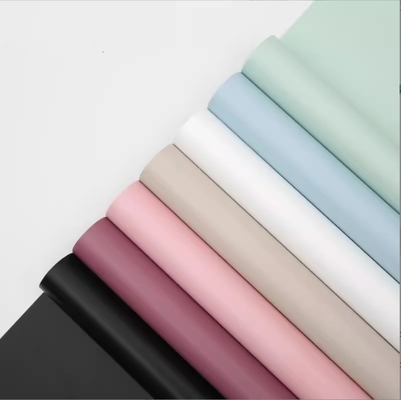 Goede prijs. Morning Mist Eénkleurig Solid Color Skin Feel Waterdicht Matte Film Bloem Art Roll Vers Bloem Boeket Wikkingspapier online