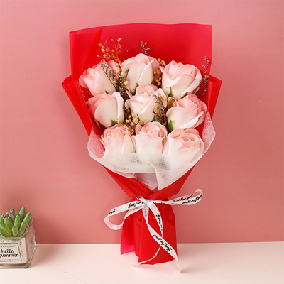 Goede prijs. Grensoverschrijdende zeep voor Valentijnsdag, rozenboeketten, eindproducten, creatieve cadeautjes voor Vrouwendag en Moedersdag, groothandel voor buitenlandse handel online