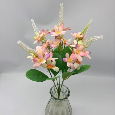 Goede prijs. 5-Vork Gesimuleerde Kleine Wilde Chrysant Plastic Bloemen Bruiloft Requisieten Boeket online
