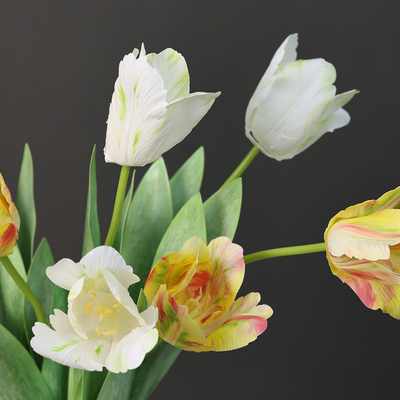 Goede prijs. 3D-printen van gesimuleerde tulpenbloemen voor Franse huisversiering, bloemenarrangementen, bruiloftsversiering en accessoires online