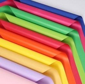 Goede prijs. Dubbele Kleur Dopamine Bloemenverpakking Papier Dubbelzijdig BOPP in Vele Kleuren online