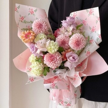 Goede prijs. Partysu Vers Papier met Verse Bloemen met Bloemschikkingen en Verpakking voor Verse Bloemen 57*57cm online