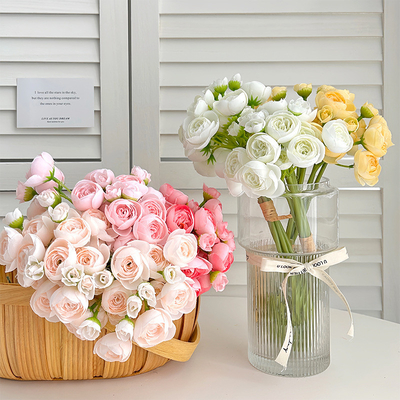 Goede prijs. In Wind Lotus Simulatie Bloem Fake Bloem Huwelijk Hall Holding Boeket Klein Vers Eenvoudig Home Decoration Fotografie Requisiten online