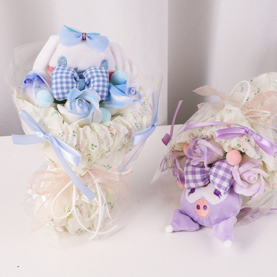 Goede prijs. Groothandel schattige poppen, boeketten, kunstbloemen, zeep, bloemen, Valentijnsdag, Qixi Festival, Dag van de Leraar, Moederdag, om aan je vriendin en leraar te geven online