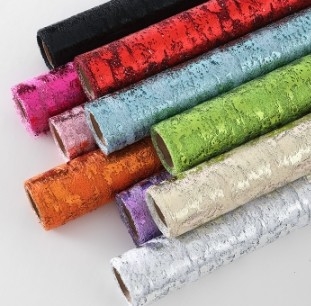 Goede prijs. Vergulde Garen Gekleurde Holle Mesh Bloemige Bloemenverpakking Papier met Vele Kleuren Speciaal Papier online