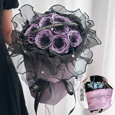 Goede prijs. Groothandel in zeepbouquets met pruimenbloemjam, cadeautjes voor de Dag van de leraar en Valentijnsdag, verjaardagscadeautjes, bewaarde bloemen en rozenbouquets online