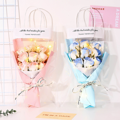Goede prijs. Afstuderen, eeuwige bloemen, rozen, asters, gedroogde bloemen, afgewerkte zeep, bloemen, verjaardag, Valentijnsdag, 520, kleine cadeautjes voor het opzetten van een kraampje. online