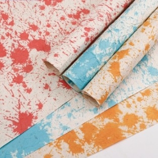 Goede prijs. Inkjet handgemaakt Dongba-papier bloemenverpakkingspapier voor boeketverpakkingen in vele kleuren online