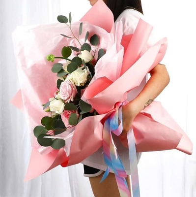 Koreaans gedikt waterdicht parelvormig peerpapier, bloemenverpakkingspapier, boeket binnenste voering papier, cake bakverpakkingspapier