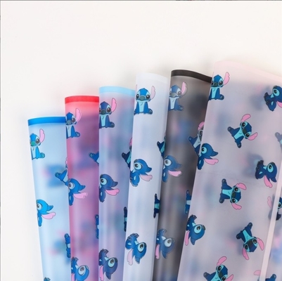 Goede prijs. Stitch bloem inpakpapier bloemkunst cadeau doos waterdicht parelmoer film vele kleuren verzendtijd 30-45 dagen online