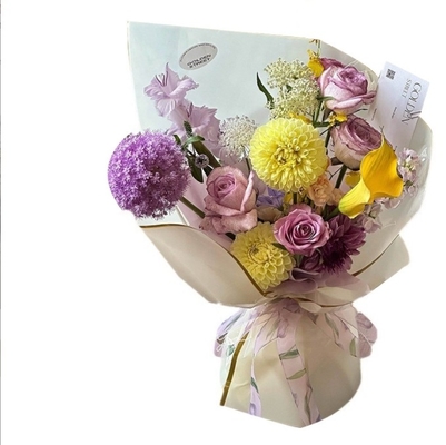 Goede prijs. DIY Bloemist Kunst Qixi Gouden Ion Bloem Verpakkingspapier op Hansu Papier met Gouden Rand Gelei Film online