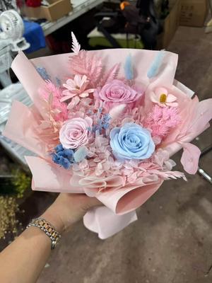 Goede prijs. Inkjet Handmade Dongba Paper Floral Flower Packaging Paper for Bouquet Packing in Many Colors online