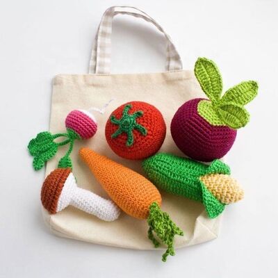 Goede prijs. Amigurumi Baby Play Cute Vegetable Crochet Handmade Baby Toys online