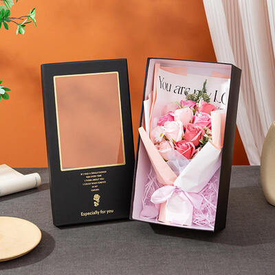 Goede prijs. Rozen Zeep Bloem Boeket Met Venster Gift Box Reiniging Zeep Roos Creatief Klein Geschenk Voor Verjaardag Bruiloft Valentijnsdag Kerstfeest Groothandel online