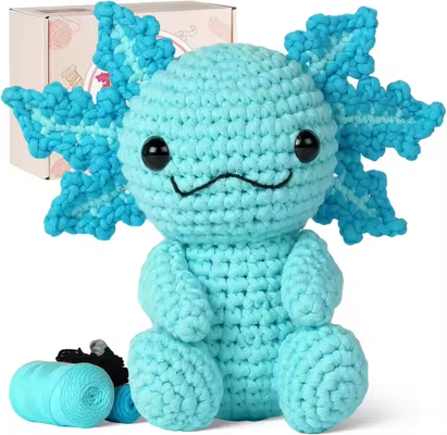 Goede prijs. Eco Friendly Soft Yarn Crochet Doll Set Creatief Handwerk Geschenk voor Kinderen Essentieel Naaien Weven Speelgoed voor Beginners online
