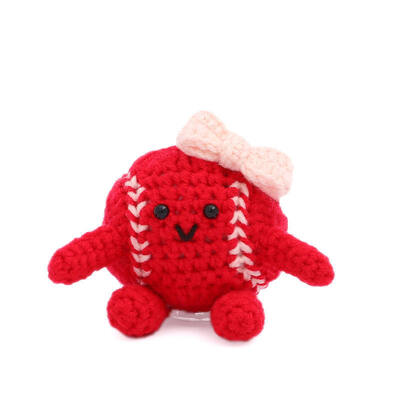 Goede prijs. Groothandel hot-selling sport honkbal handgemaakte gehaakte amigurumi-poppen voor decoratie ornamenten vakantiegeschenken online
