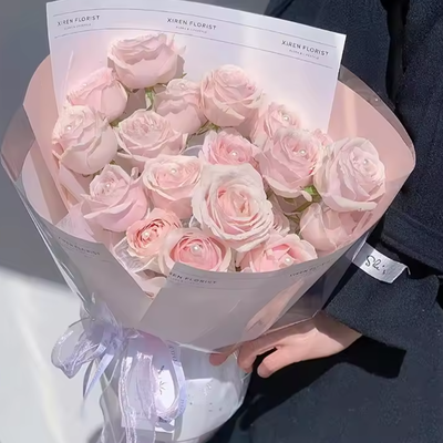 Goede prijs. Geurige handgemaakte kunstbloemen Valentijnsdag cadeautjes Aanpasbare groothandelsprijzen Hoogwaardige zeep Bloemenboeket online