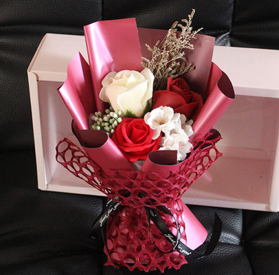 Goede prijs. Hot Sale Zeep Bloemen Boeket Geschenkdoos Kunstbloem Gedroogde Bloem voor Verjaardag Valentijnsdag Kerstmis voor Moederdag online