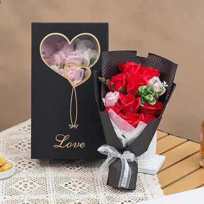 Goede prijs. Handgemaakte Simulatie Roos Zeep Bloem Boeket Moderne milieuvriendelijke Valentijnsdag cadeau Moedersdag Grensoverschrijdend Groothandel Geschenk online