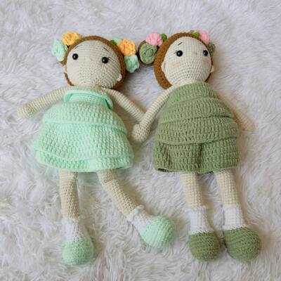 Goede prijs. Schitterende kleurrijke handgemaakte poppen en dieren volgeplakt speelgoed Amigurumi-haakspelletjes voor baby's online