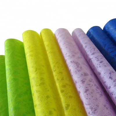 Goede prijs. 3D In reliëf gemaakte Niet-geweven Vriendschappelijke de Bloemomslag 58cm*10m van Bloemistwrapping paper eco online