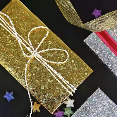 Goede prijs. Het gouden Zilver schittert Sparkly-het Document van de Giftomslag Broodjes Plastic Blad 72cmx52cm online