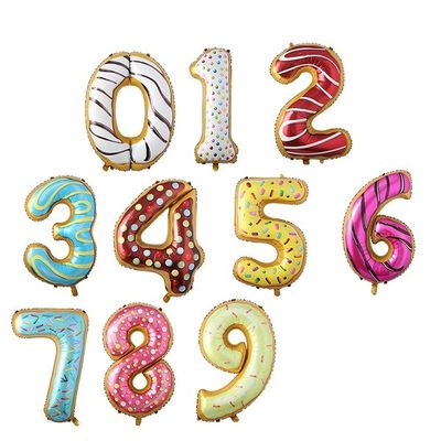 Goede prijs. Verjaardagsfeest 32 inch folie nummer ballonnen online