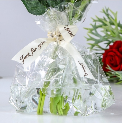 Waterdicht Bloemenboeket Verpakkingspapier 70 vellen Volledig transparant Cellophane Bloemenwinkel Voorraden 52*52cm Veel kleuren